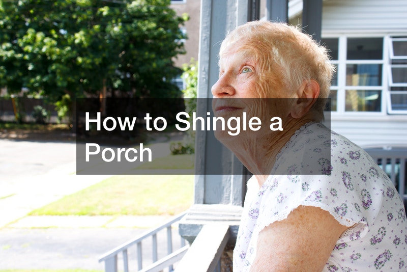 How to Shingle a Porch