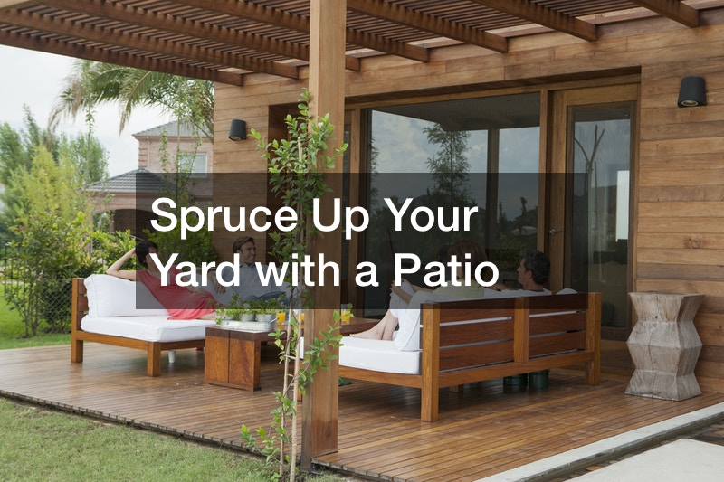 Spruce Up Your Yard with a Patio