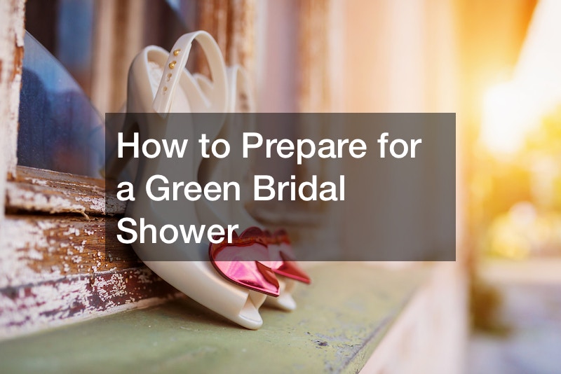 How to Prepare for a Green Bridal Shower