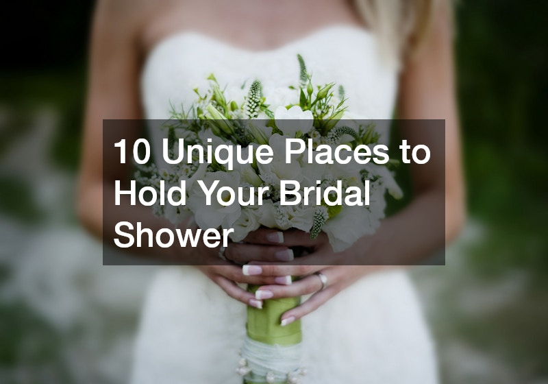 10 Unique Places to Hold Your Bridal Shower