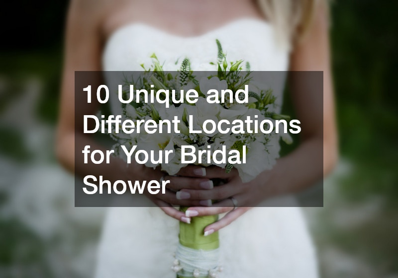 10 Unique and Different Locations for Your Bridal Shower